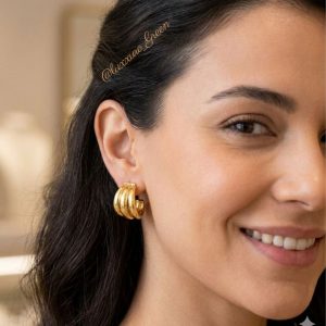 Vintage Knot Earrings - Image 2